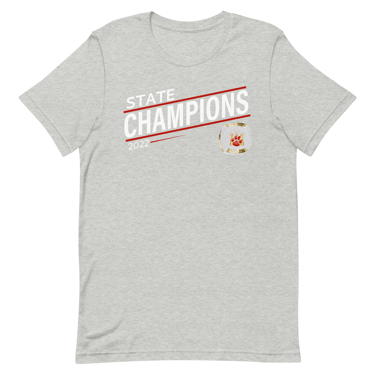 Beechwood High School Football 2022 State Championship Ring Unisex t-shirt