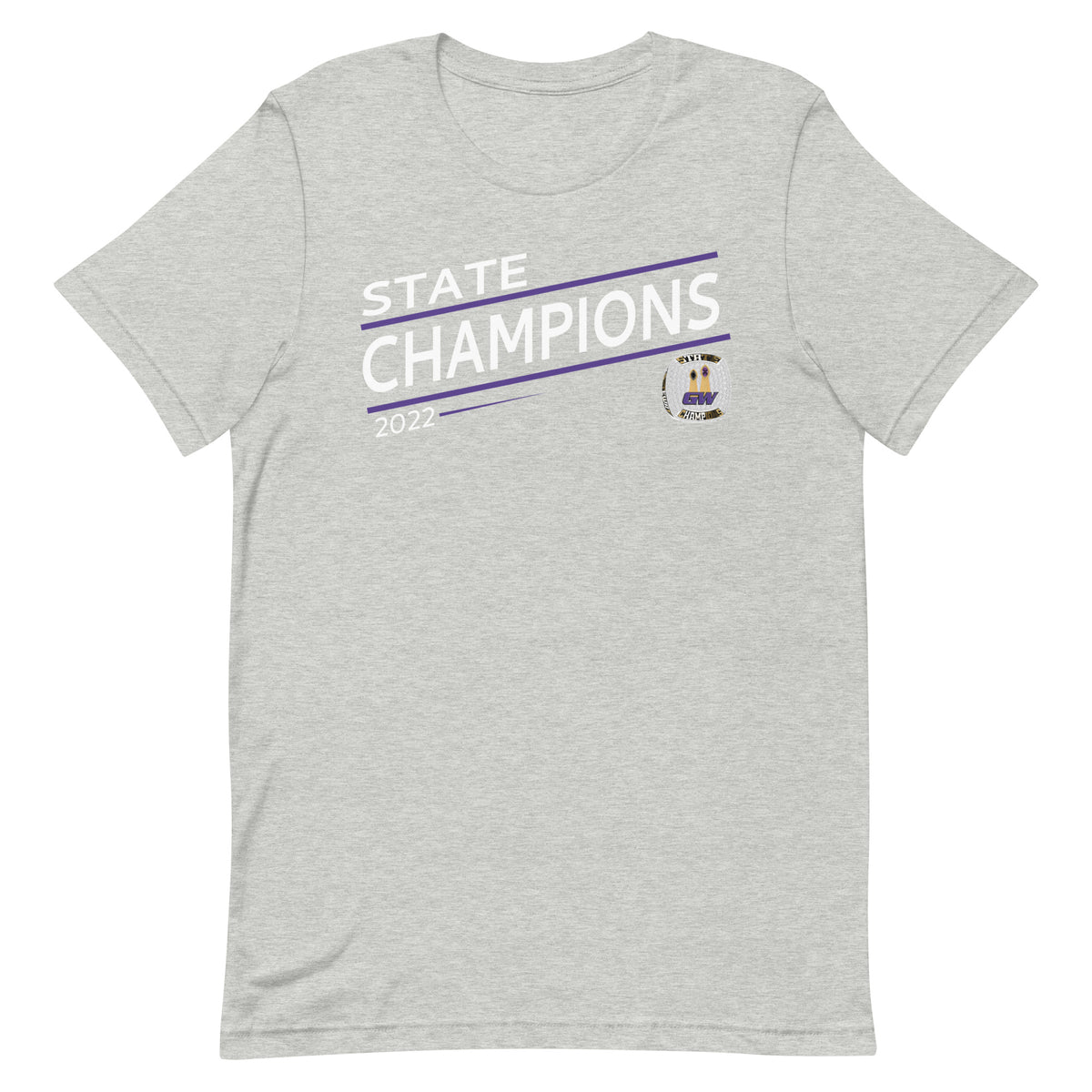 Gateway Christian High School Football 2022 State Championship Ring Unisex t-shirt