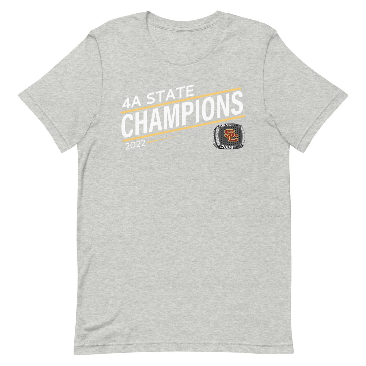 Salpointe Catholic Softball Yellow 2022 State Championship Ring Unisex t-shirt