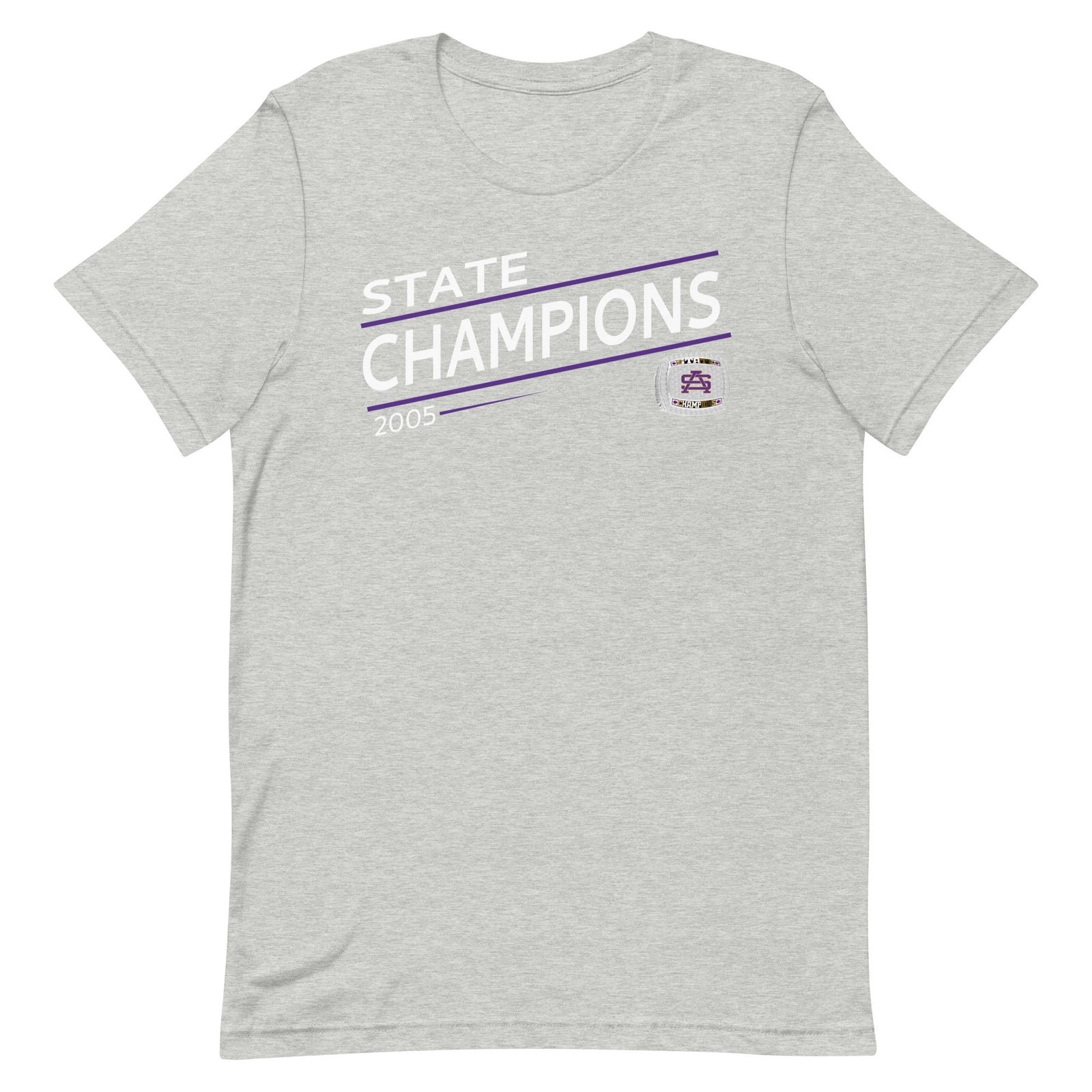 St. Augustine High School Track & Field 2005 State Championship Ring Unisex t-shirt