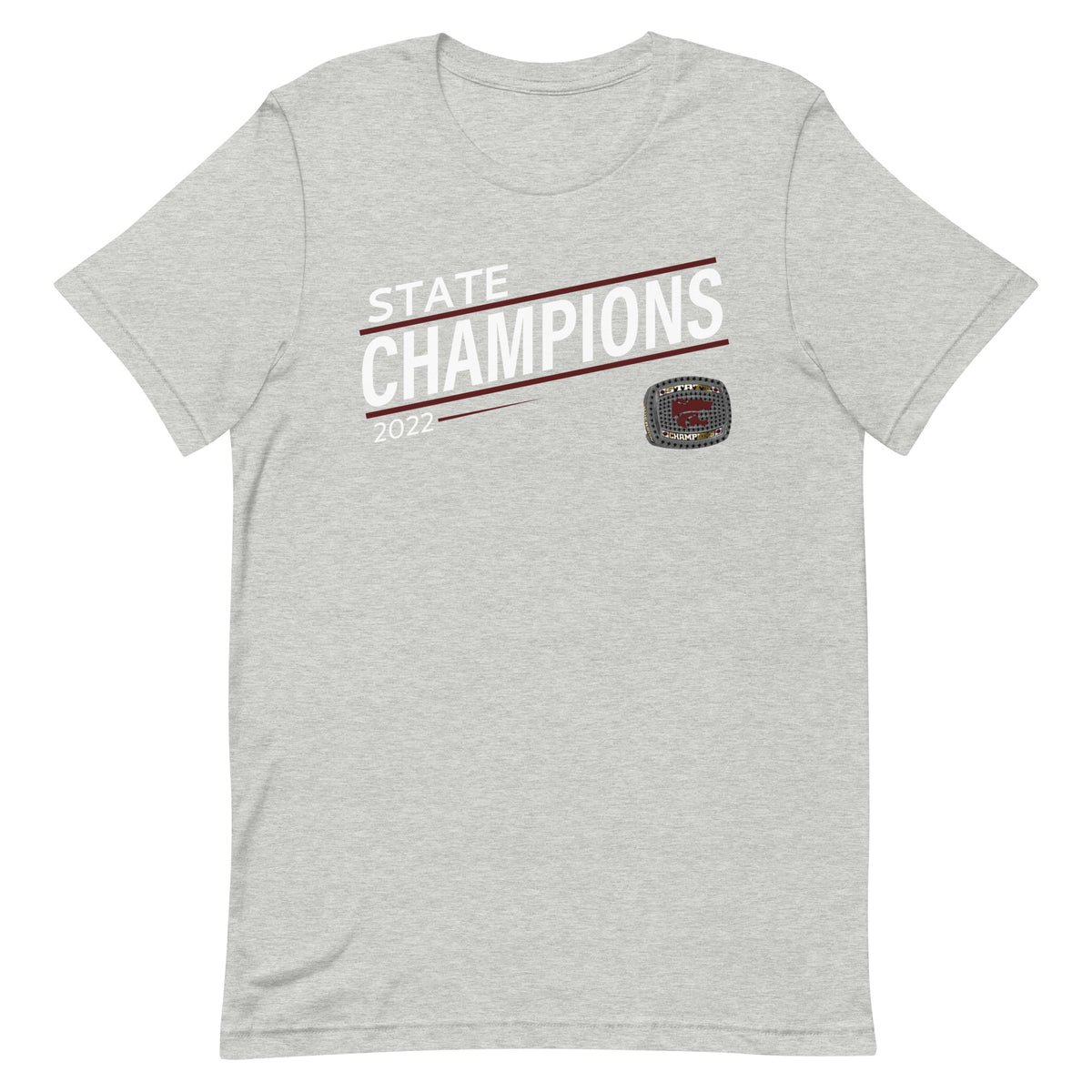 Destiny Christian School Softball 2022 State Championship Ring Unisex t-shirt