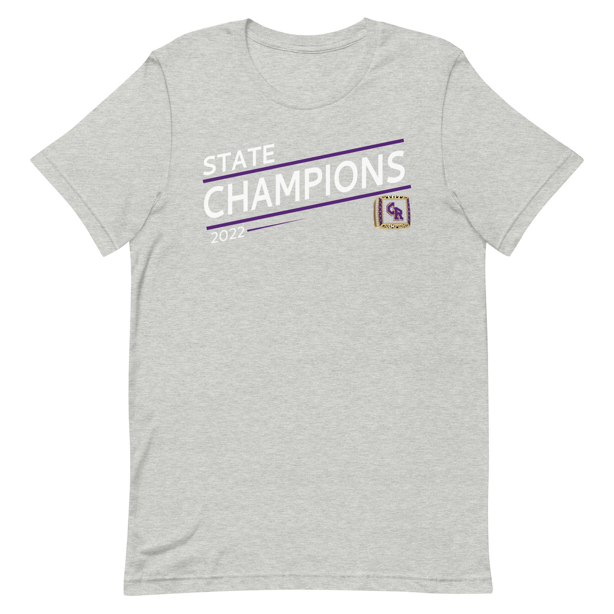 Columbia River High School Volleyball 2022 State Championship Ring Unisex t-shirt