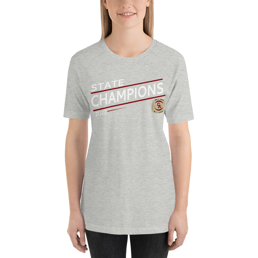 Carl Albert High School Football 2022 Gold Ring Unisex t-shirt