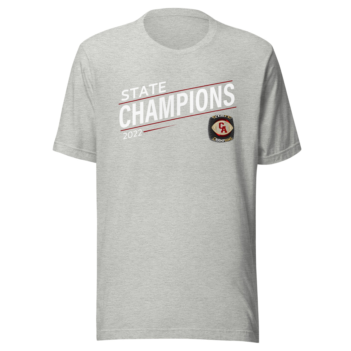 Carl Albert High School Football 2022 Black Ring Unisex t-shirt