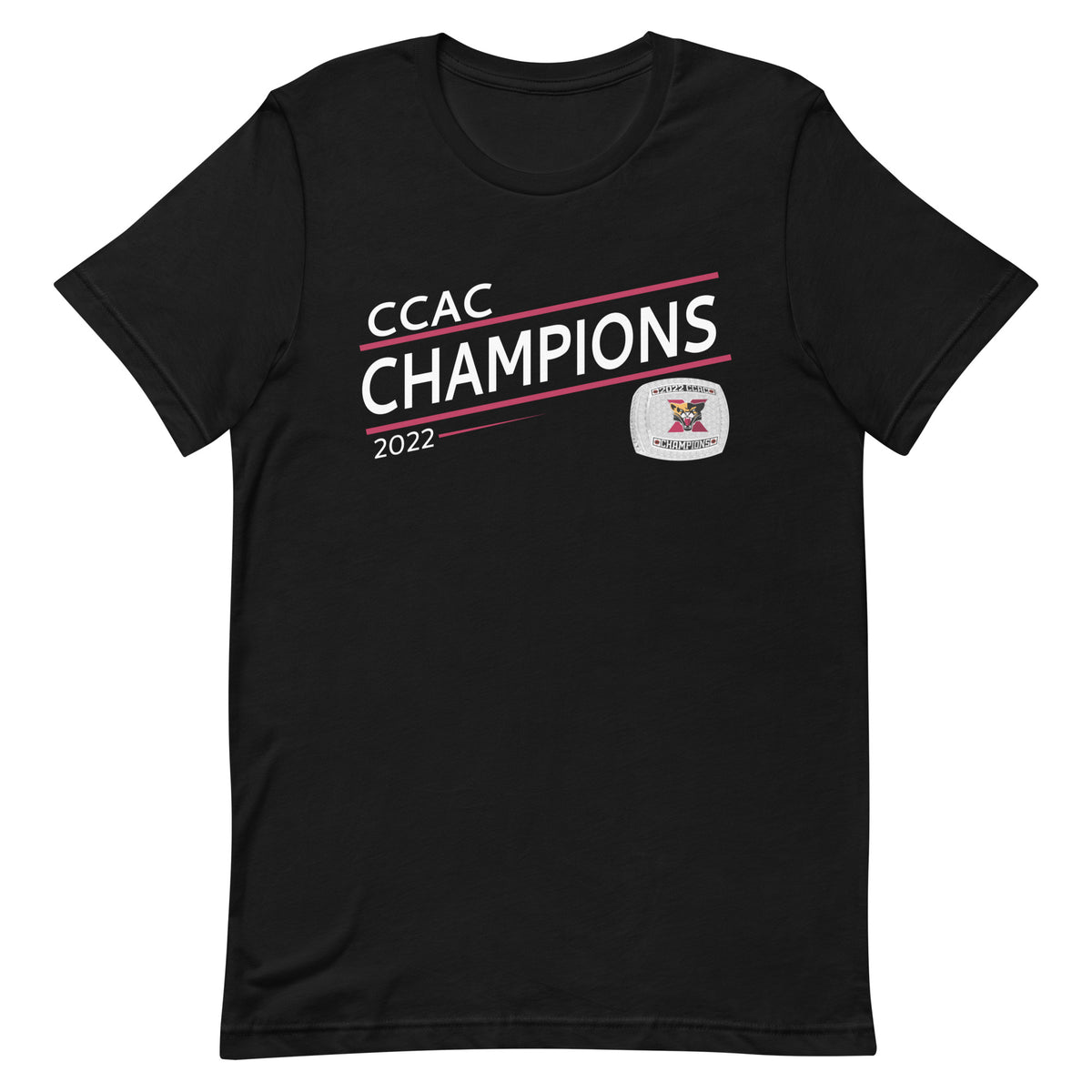 Saint Xavier University 2022 CCAC Championship Ring Unisex t-shirt