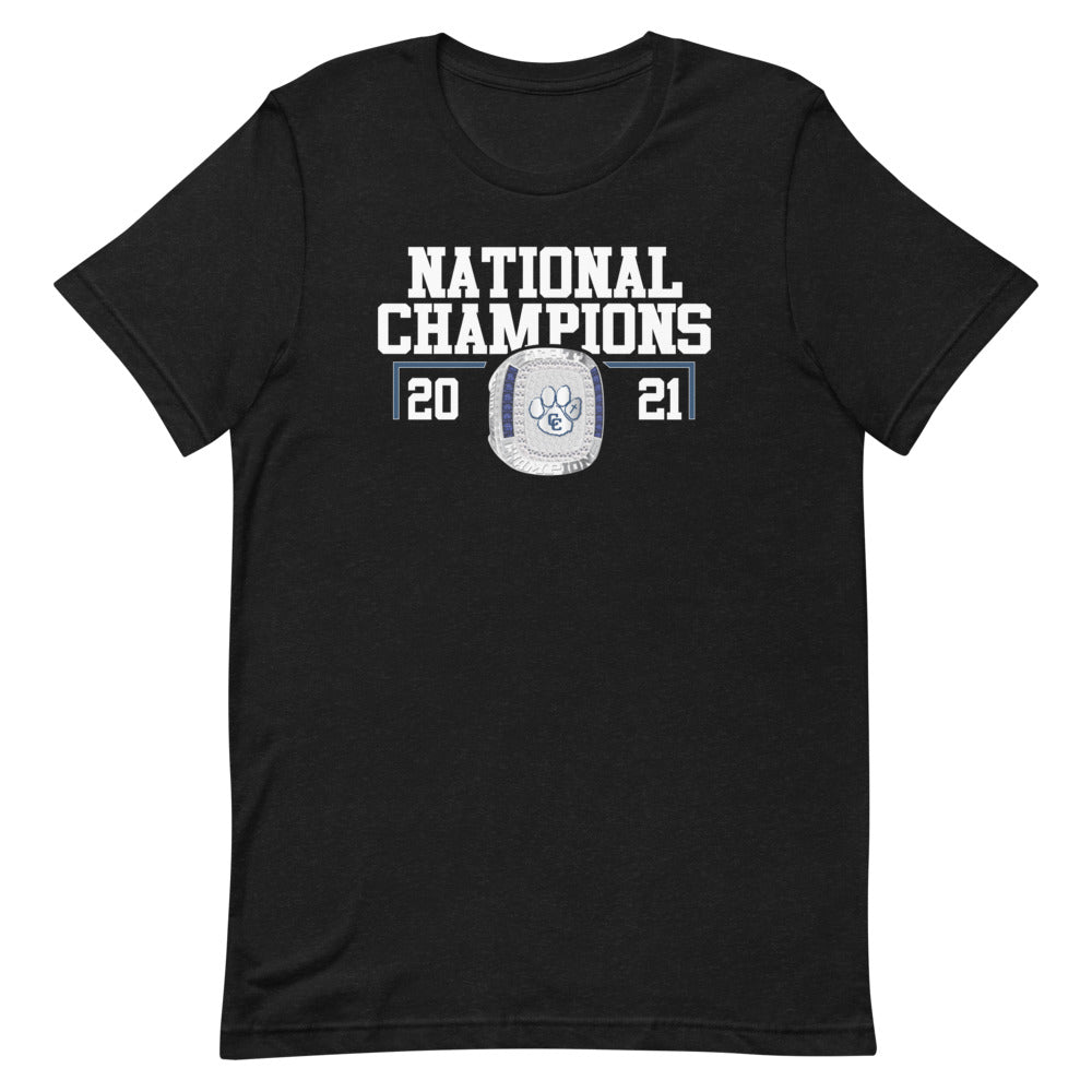 CASCADE CHRISTIAN NATIONAL CHAMPION Short-Sleeve Unisex T-Shirt