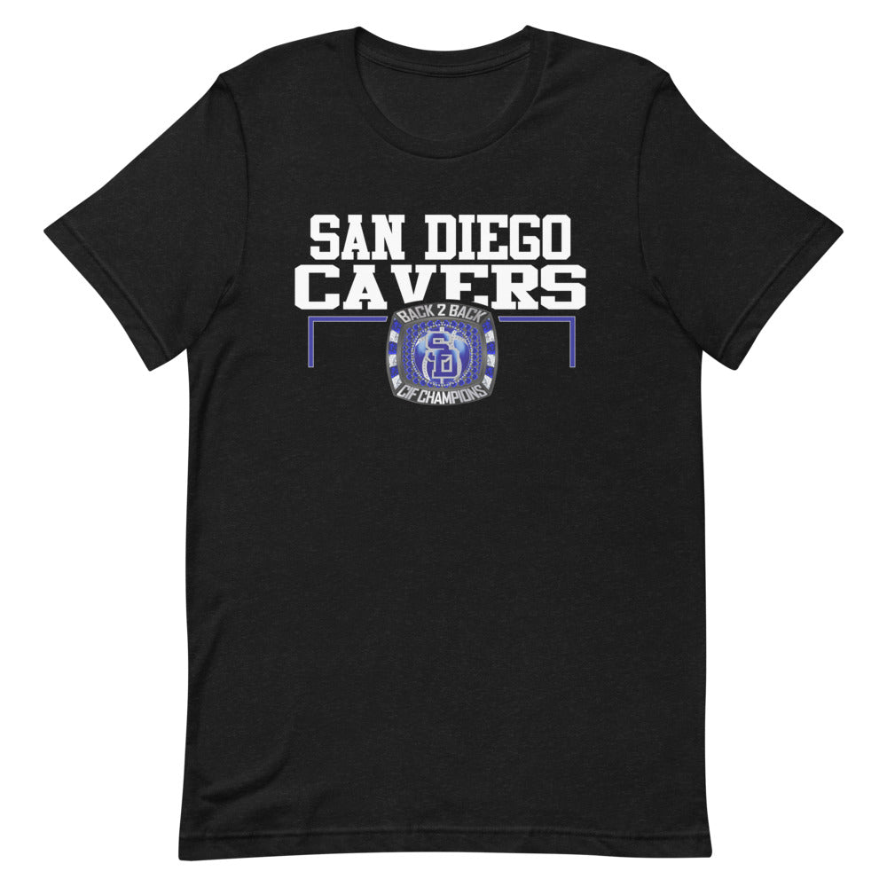 San Diego High School Back 2 Back Champions Short-Sleeve Unisex T-Shirt