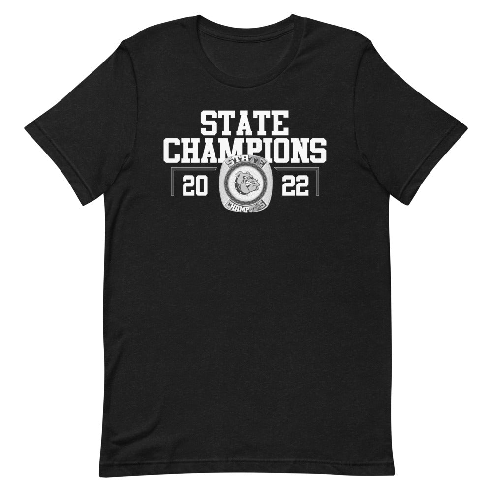 Bulldogs State Champion Short-Sleeve Unisex T-Shirt