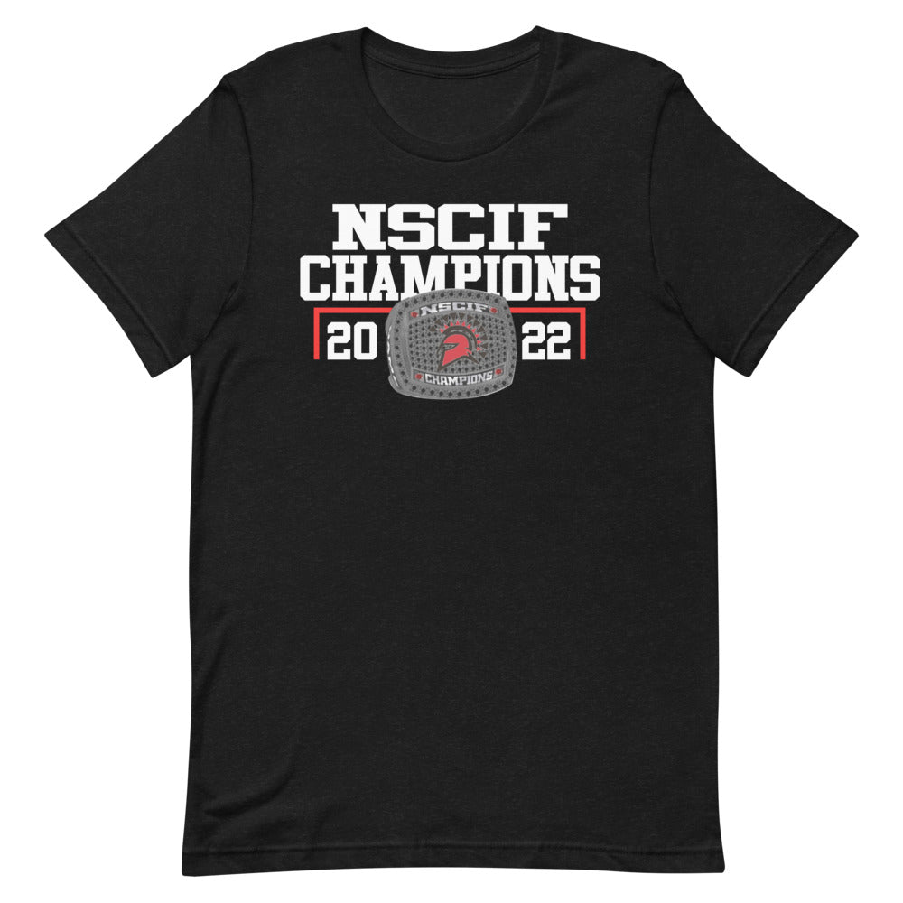 East Nicolaus NSCIF Champions Short-sleeve unisex t-shirt