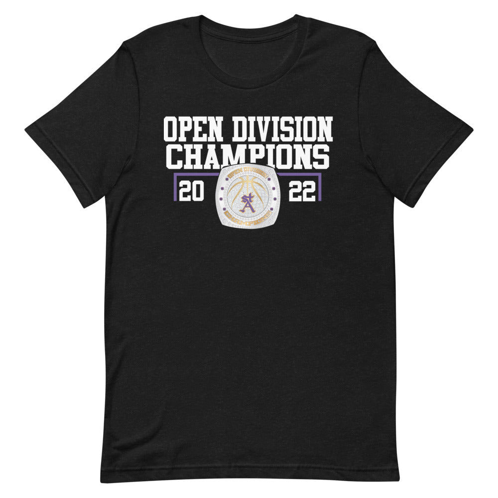 Saint Augustine Open Division Champions Short-sleeve unisex t-shirt