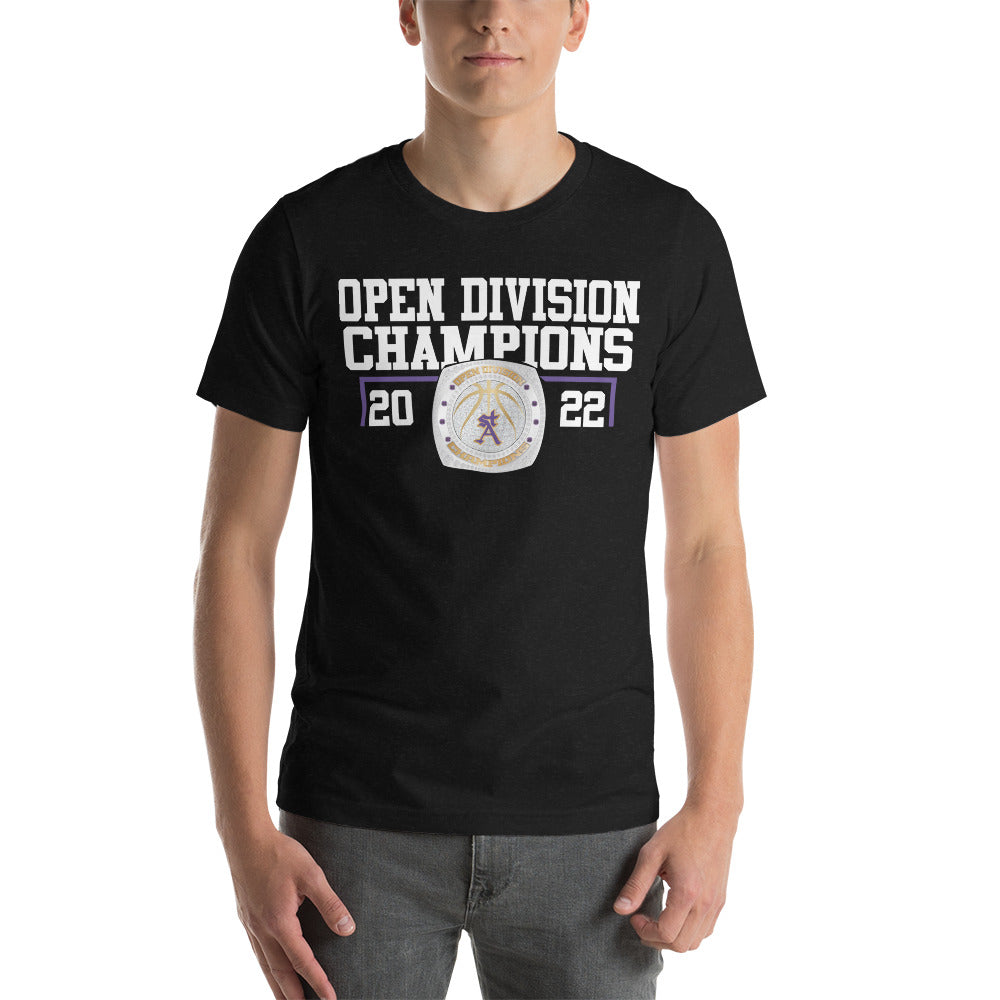 Saint Augustine Open Division Champions Short-sleeve unisex t-shirt