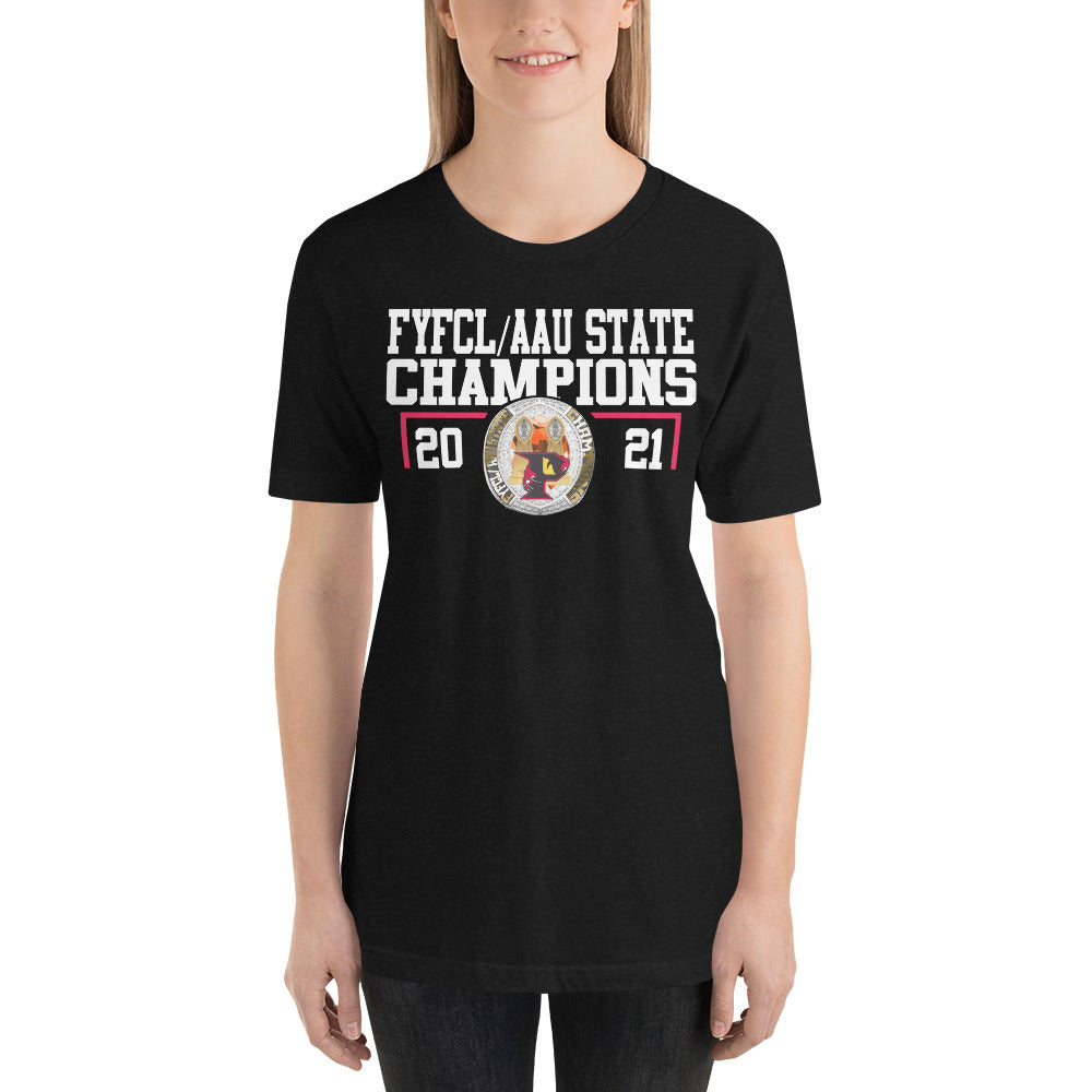 East Orlando JR Football Champions Short-sleeve unisex t-shirt