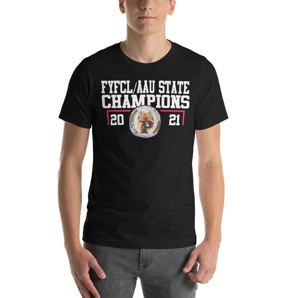 East Orlando JR Football Champions Short-sleeve unisex t-shirt
