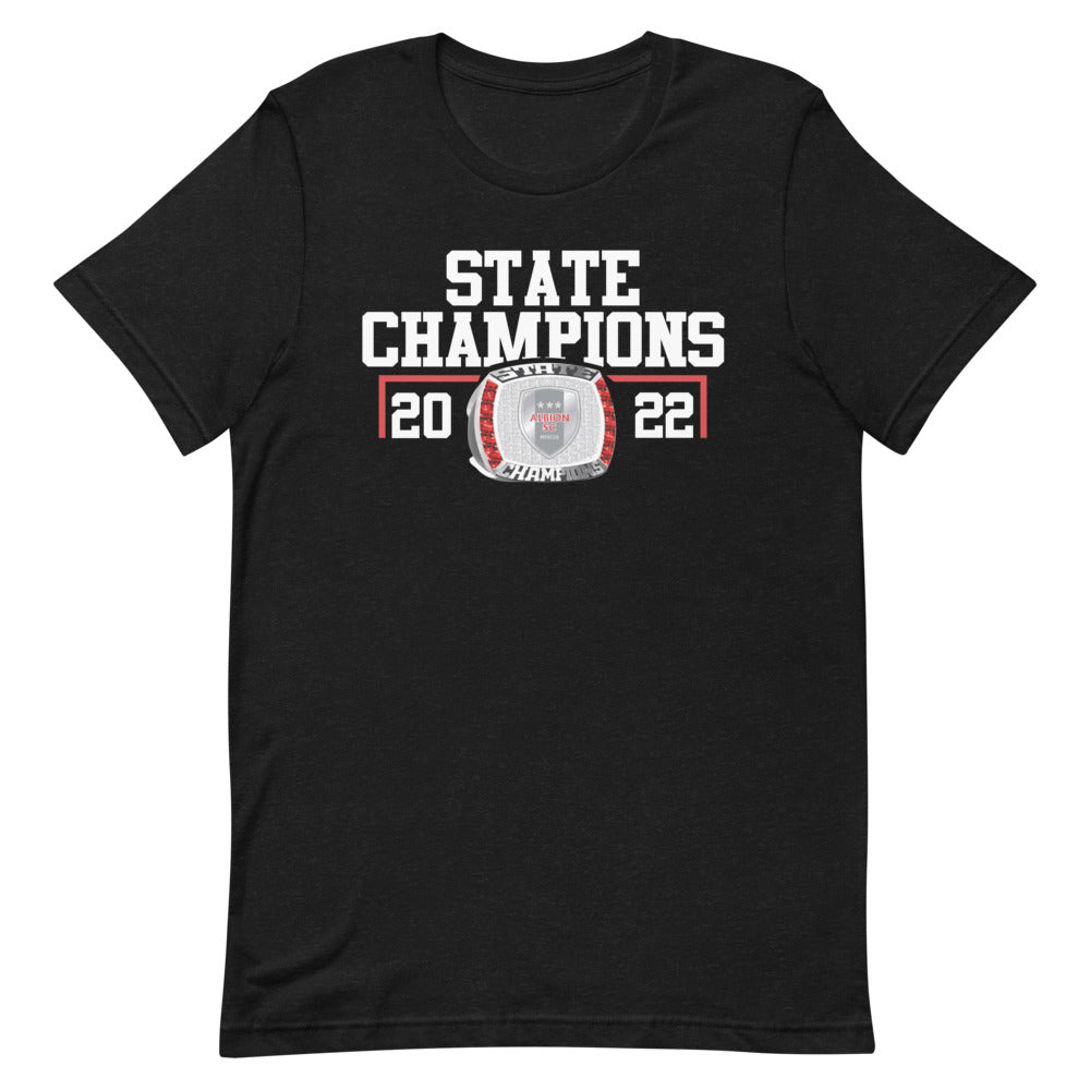 Albion SC State Champion Short-sleeve unisex t-shirt