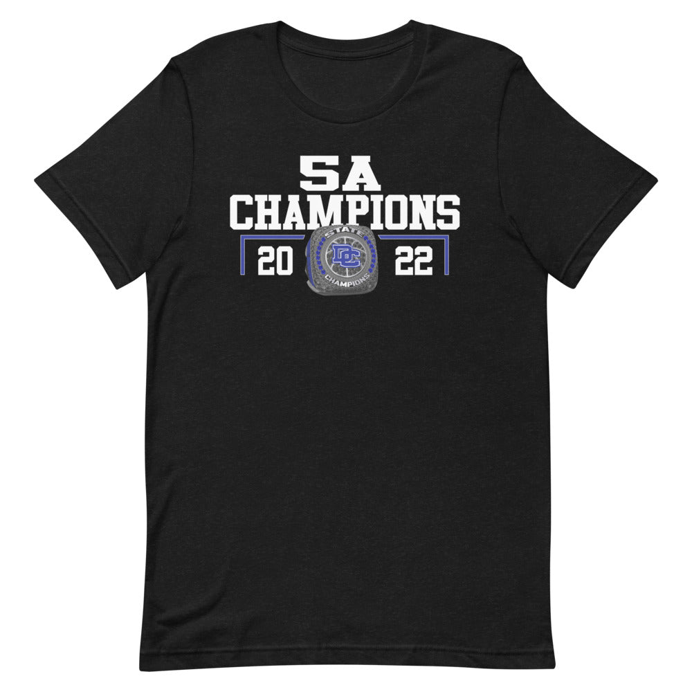 Dallas Christian State Champions Short-sleeve unisex t-shirt