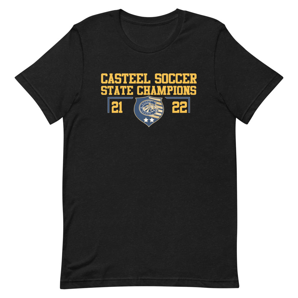 Castell Colts 2021 Champions Short-sleeve unisex t-shirt