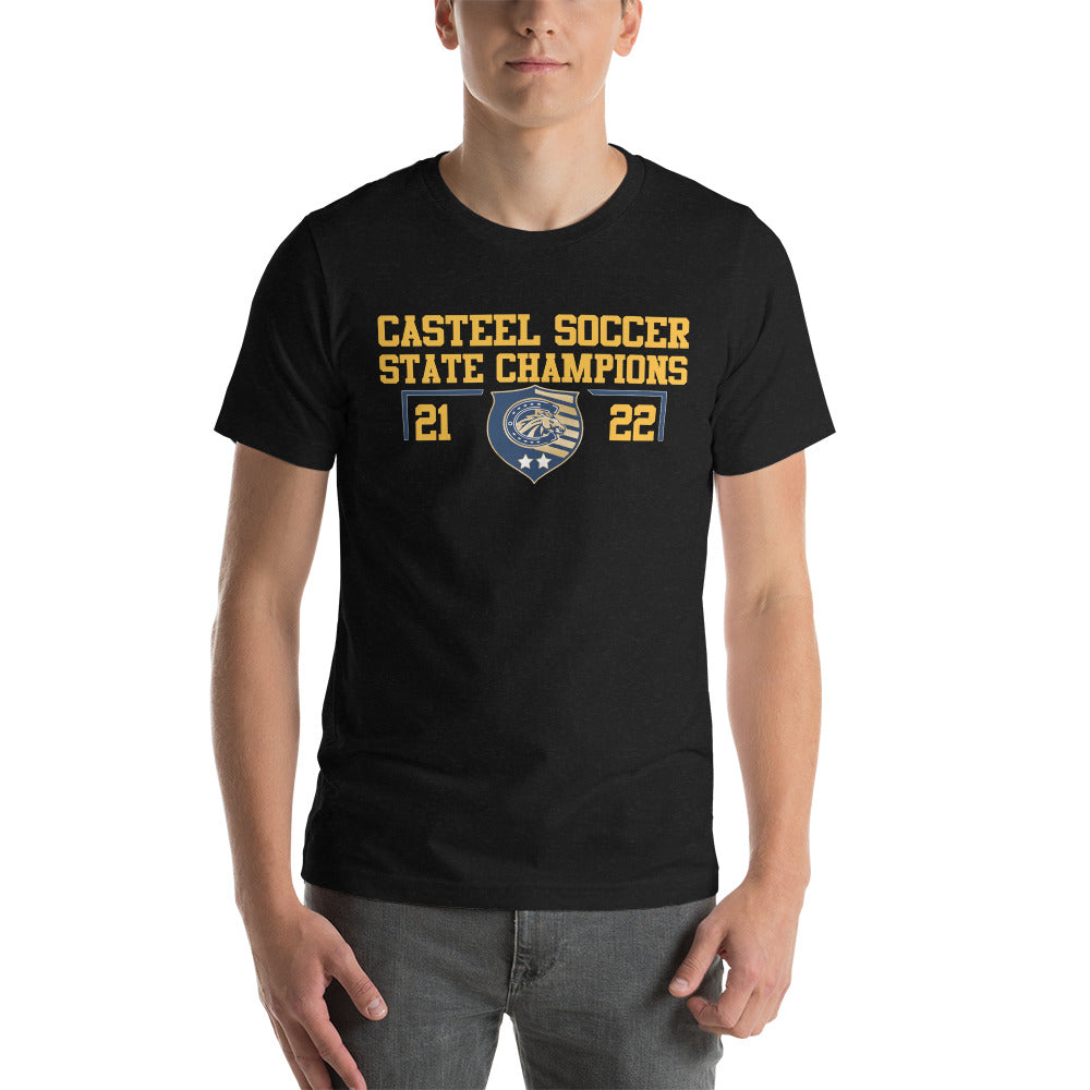 Castell Colts 2021 Champions Short-sleeve unisex t-shirt
