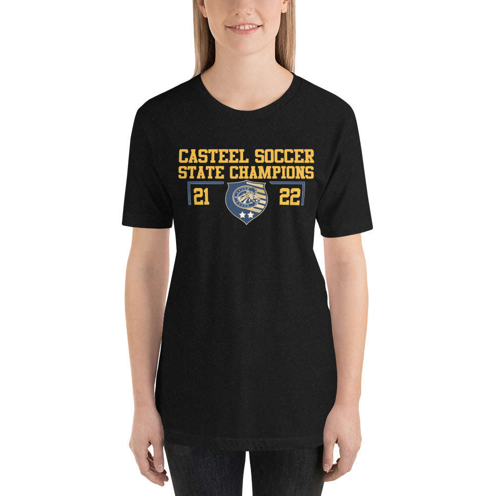 Castell Colts 2021 Champions Short-sleeve unisex t-shirt