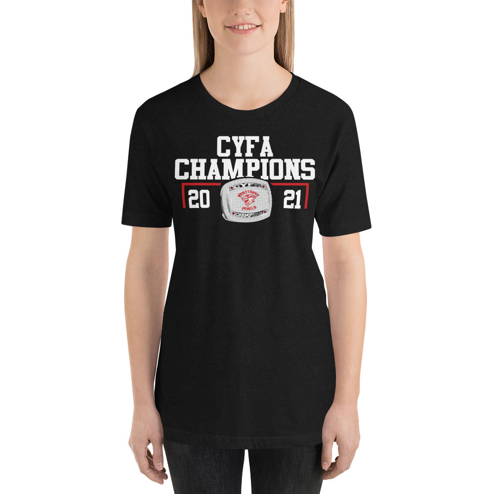 West Coast Rebels State Champions Short-sleeve unisex t-shirt