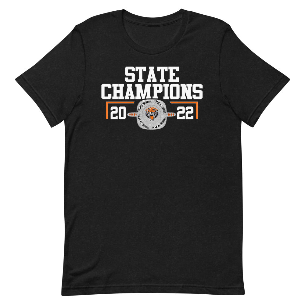 Ridgefield High State Champions Short-sleeve unisex t-shirt