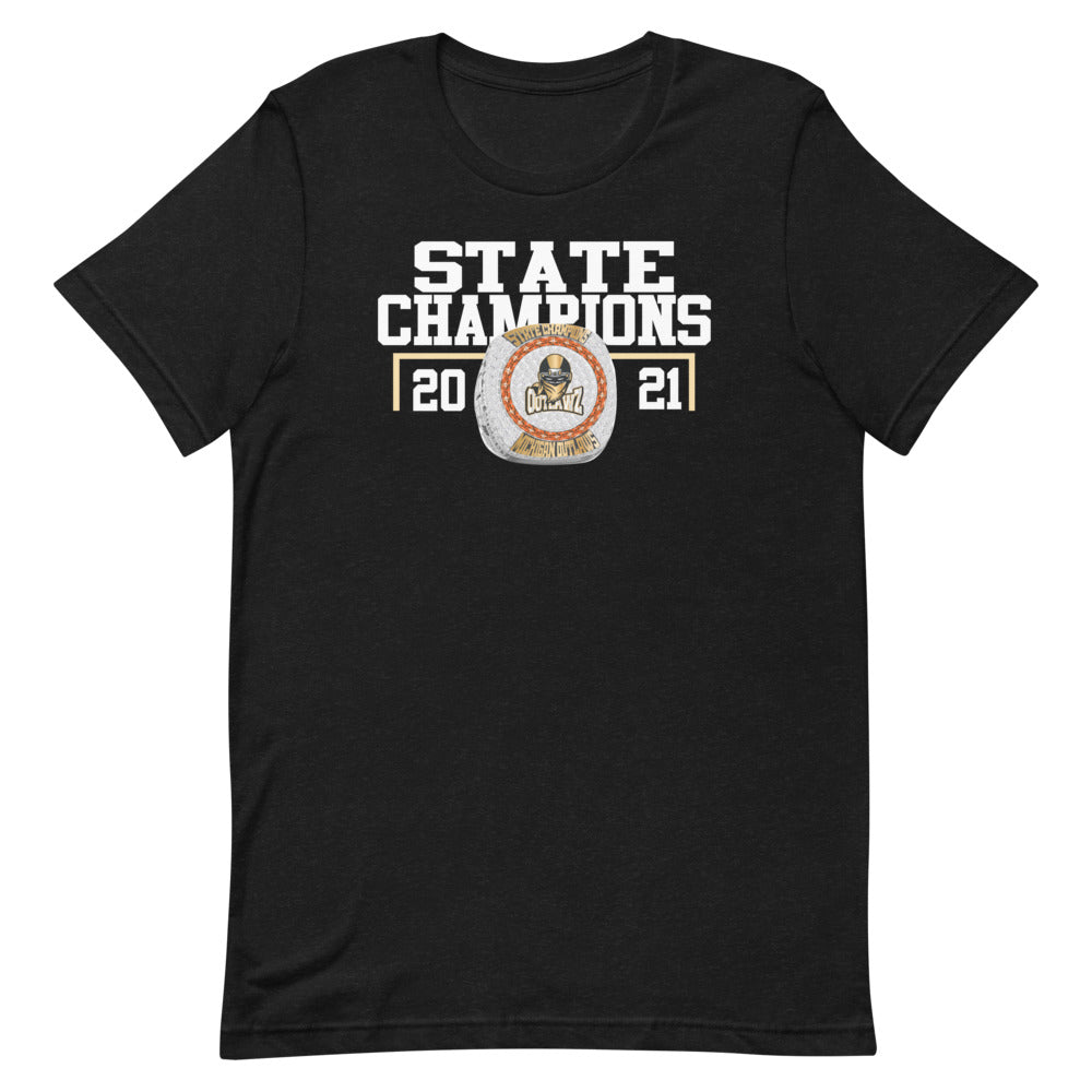 Michigan Outlawz State Champions Short-sleeve unisex t-shirt