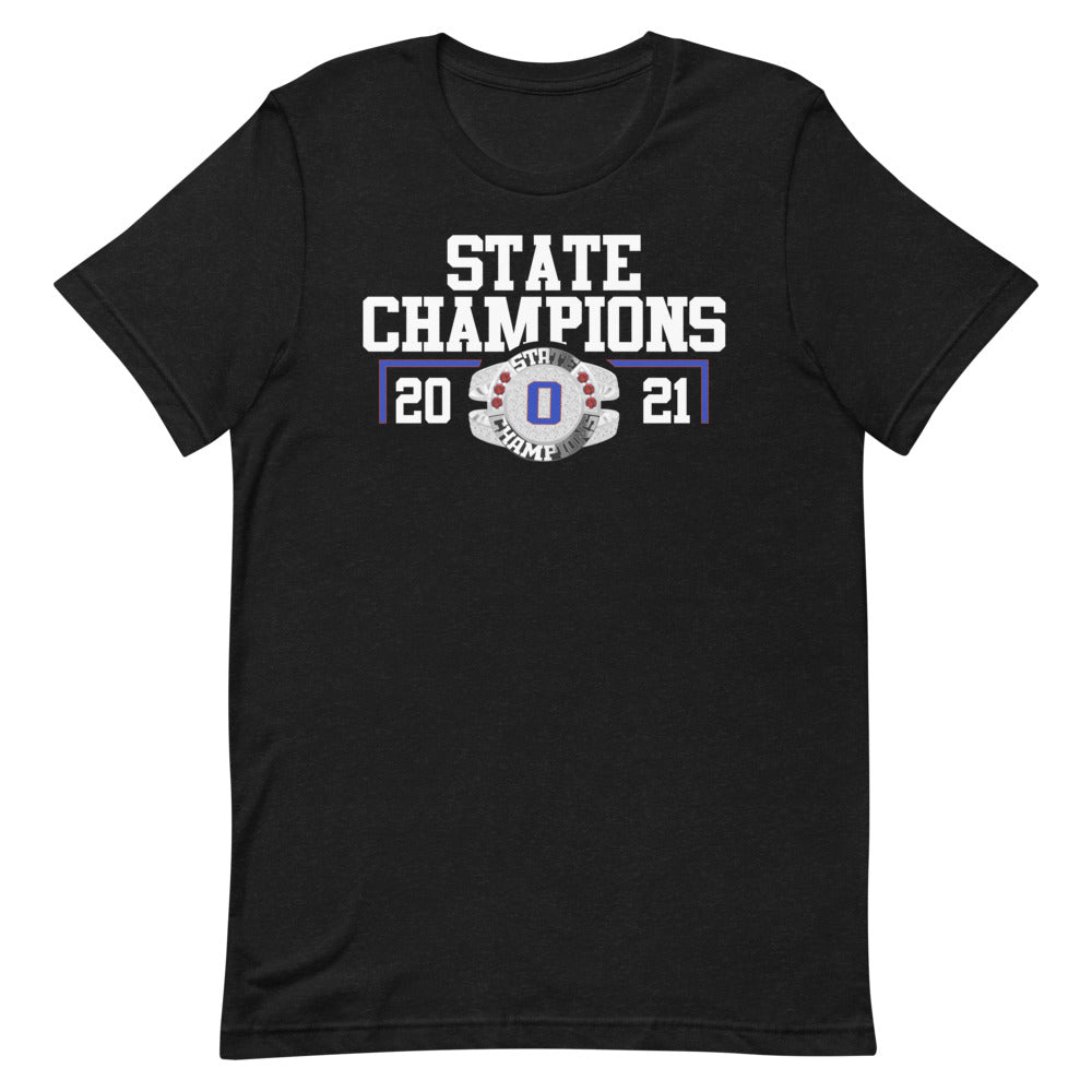 Oskaloosa High School State Champions Short-sleeve unisex t-shirt
