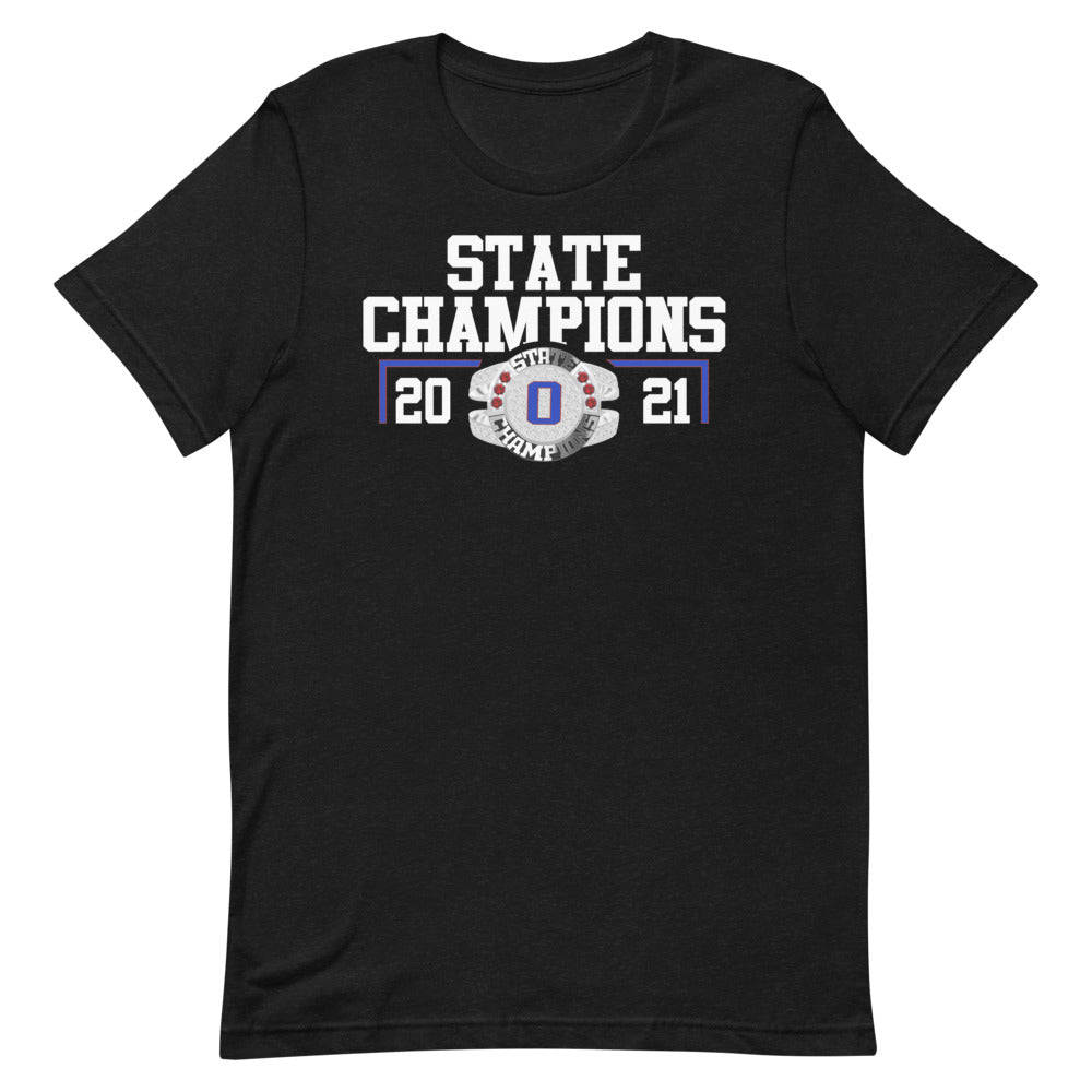 Oskaloosa High School State Champions Short-sleeve unisex t-shirt
