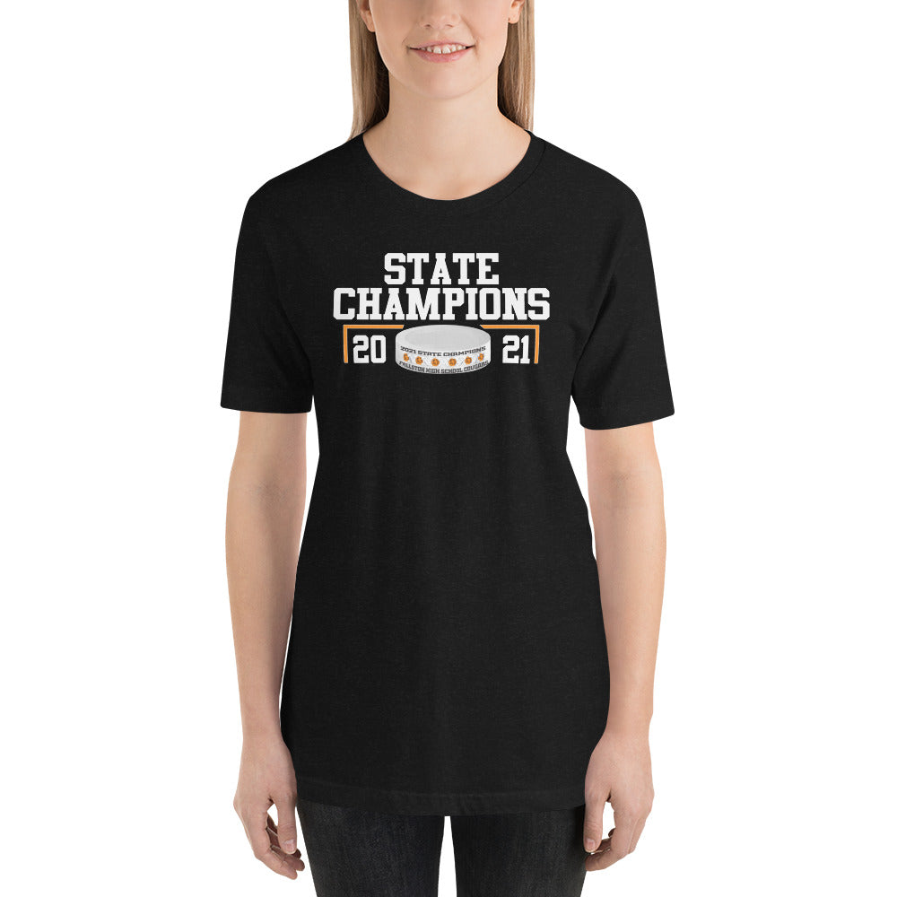 Fallston High School Championship Ring Short-sleeve unisex t-shirt