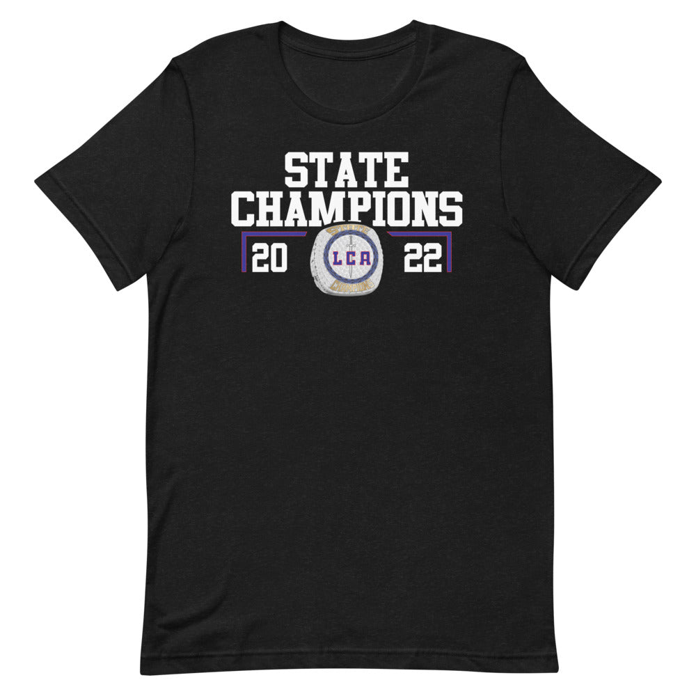 Lafayette Christian Academy State Champions Short-sleeve unisex t-shirt