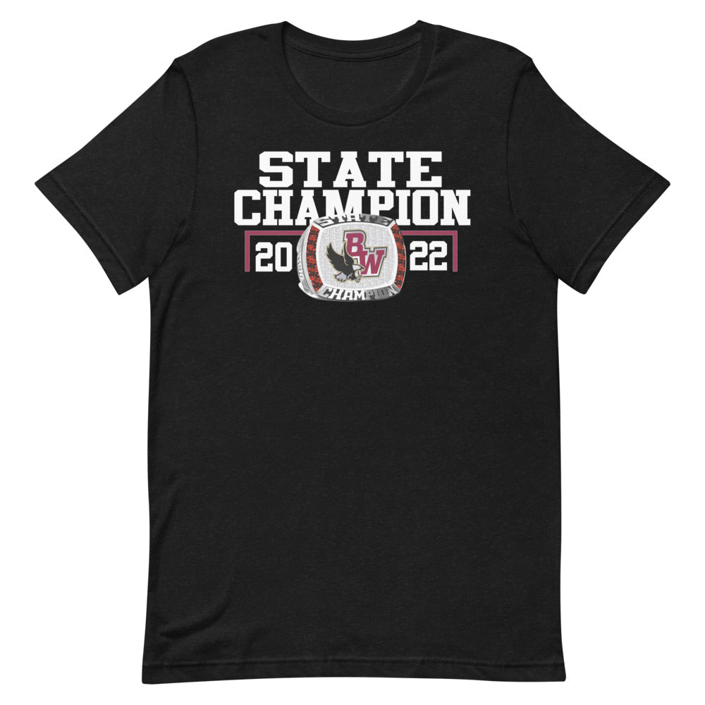 Lakeshore High School Wrestling State Champions Short-sleeve unisex t-shirt