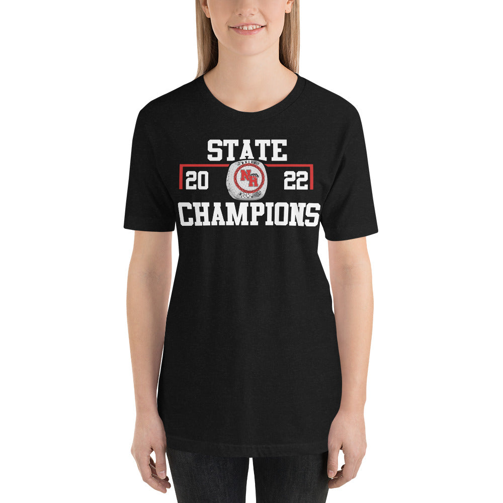 North Rockland State Champions Short-sleeve unisex t-shirt