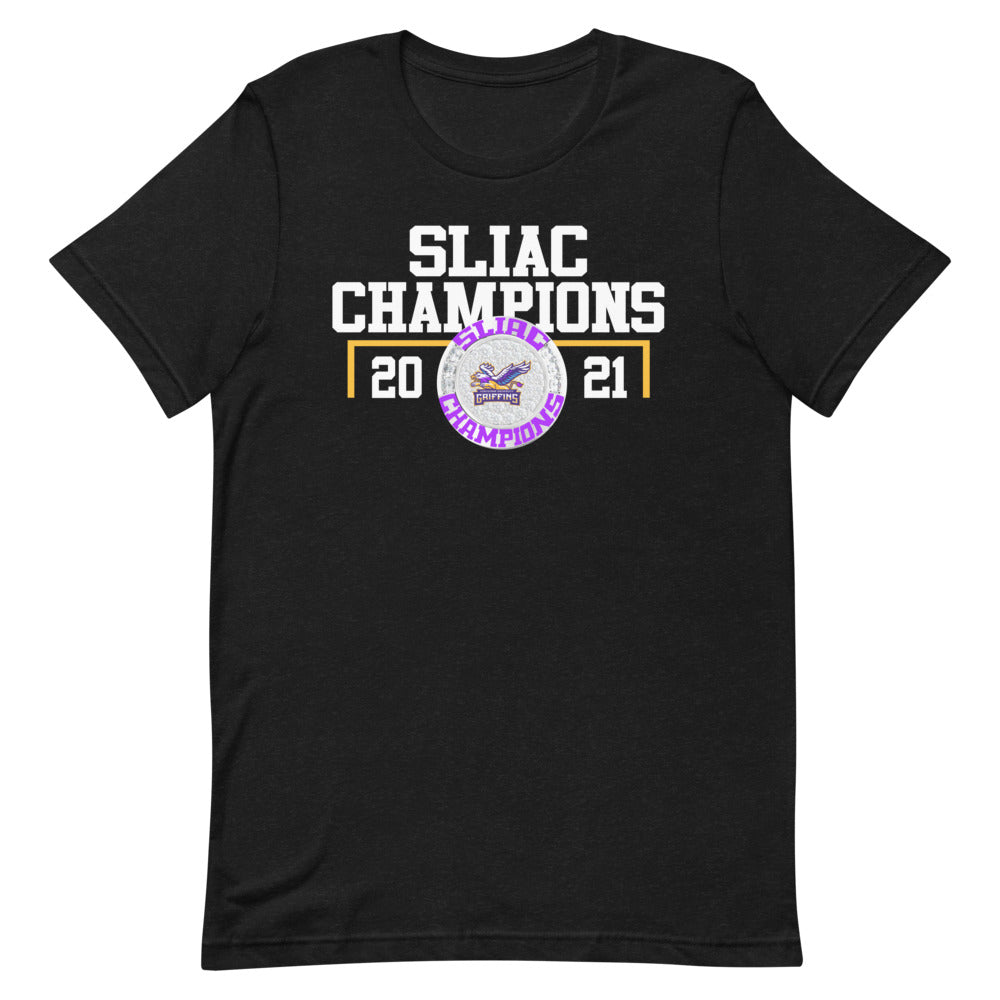 Fontbonne 2021 SLIAC Championship Ring Short-sleeve unisex t-shirt