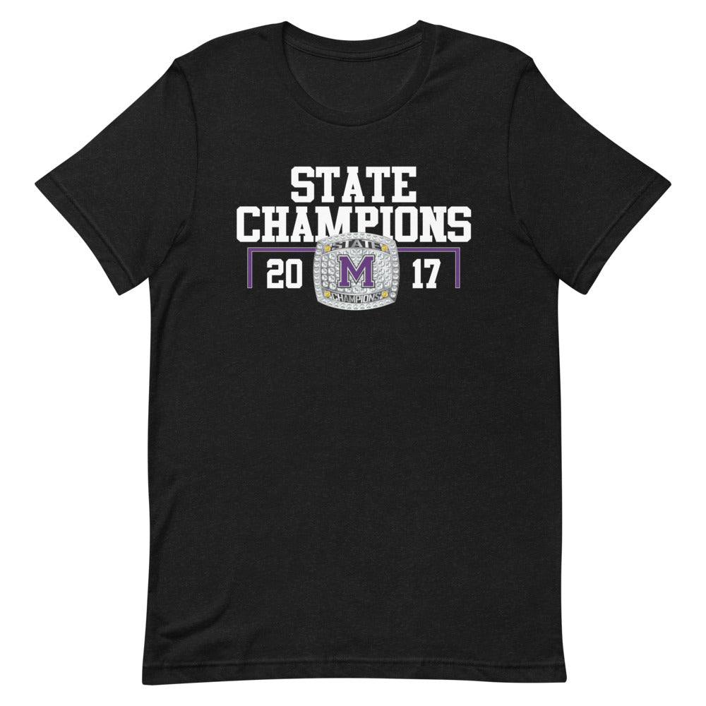 Maxwell Bears 2017 Championship Ring Short-sleeve unisex t-shirt