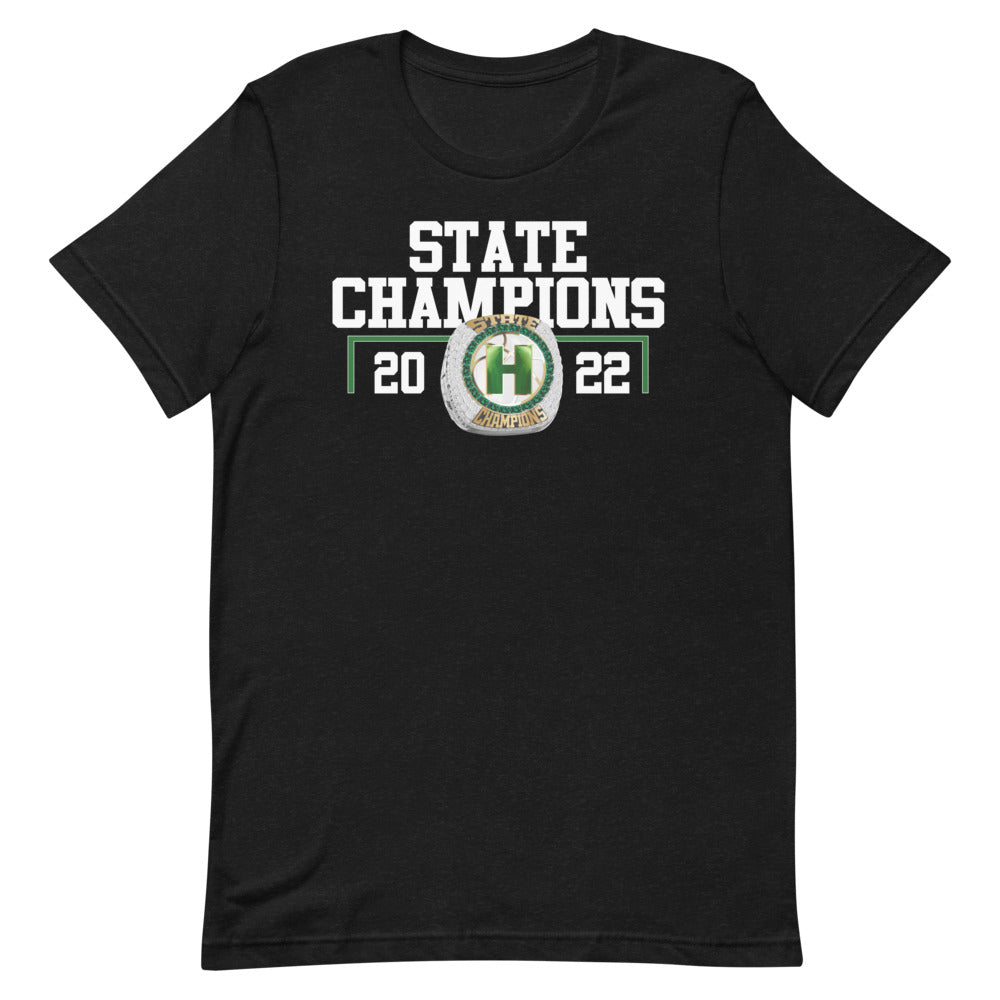 Holyoke Senior High School 2022 Championship Ring Short-sleeve unisex t-shirt