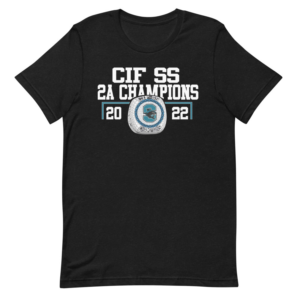 Santiago High School 2022 Championship Ring Short-sleeve unisex t-shirt