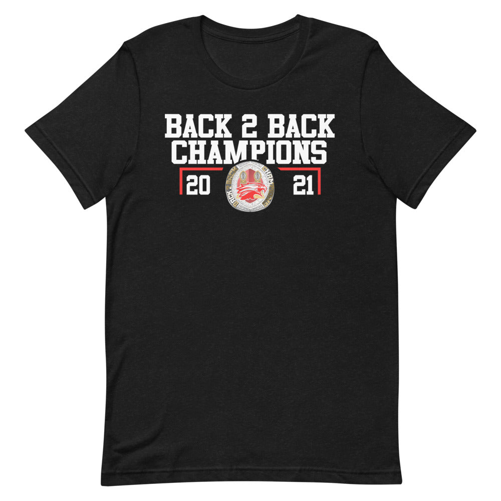 Smoking for Jesus Ministry Christian School B2B 2021 Championship Ring Short-sleeve unisex t-shirt