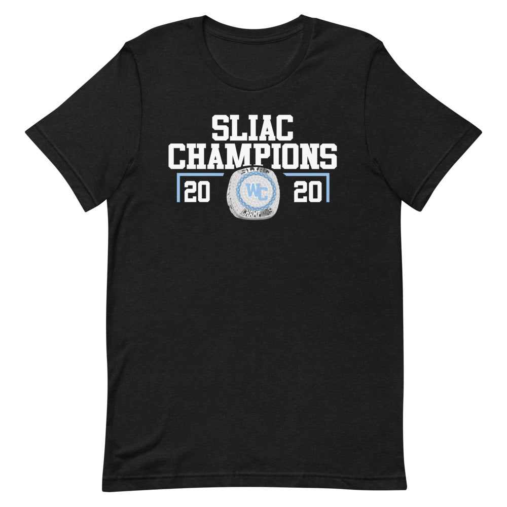 Westminster College 2022 SLIAC Championship Ring Short-sleeve unisex t-shirt