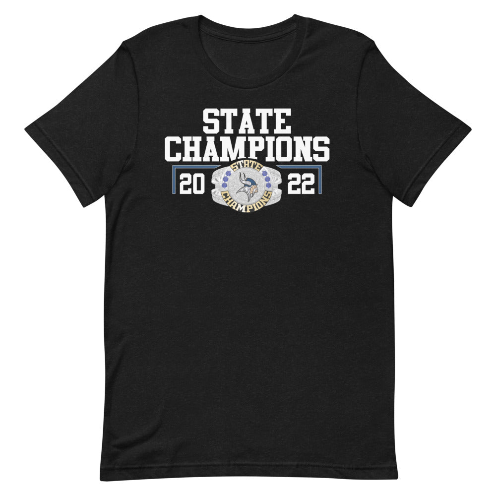 Kindred High School 2022 State Championship Ring Unisex t-shirt