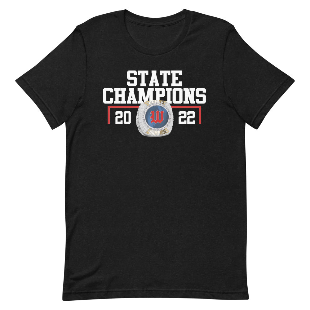 Westside Patriots 2022 State Championship Ring Unisex t-shirt