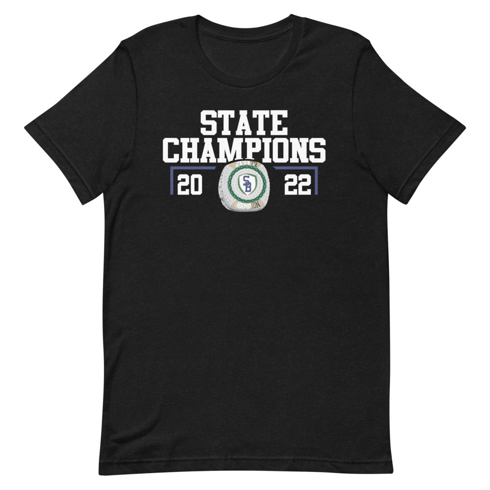 St. Bernards Academy 2022 State Championship Ring Unisex t-shirt