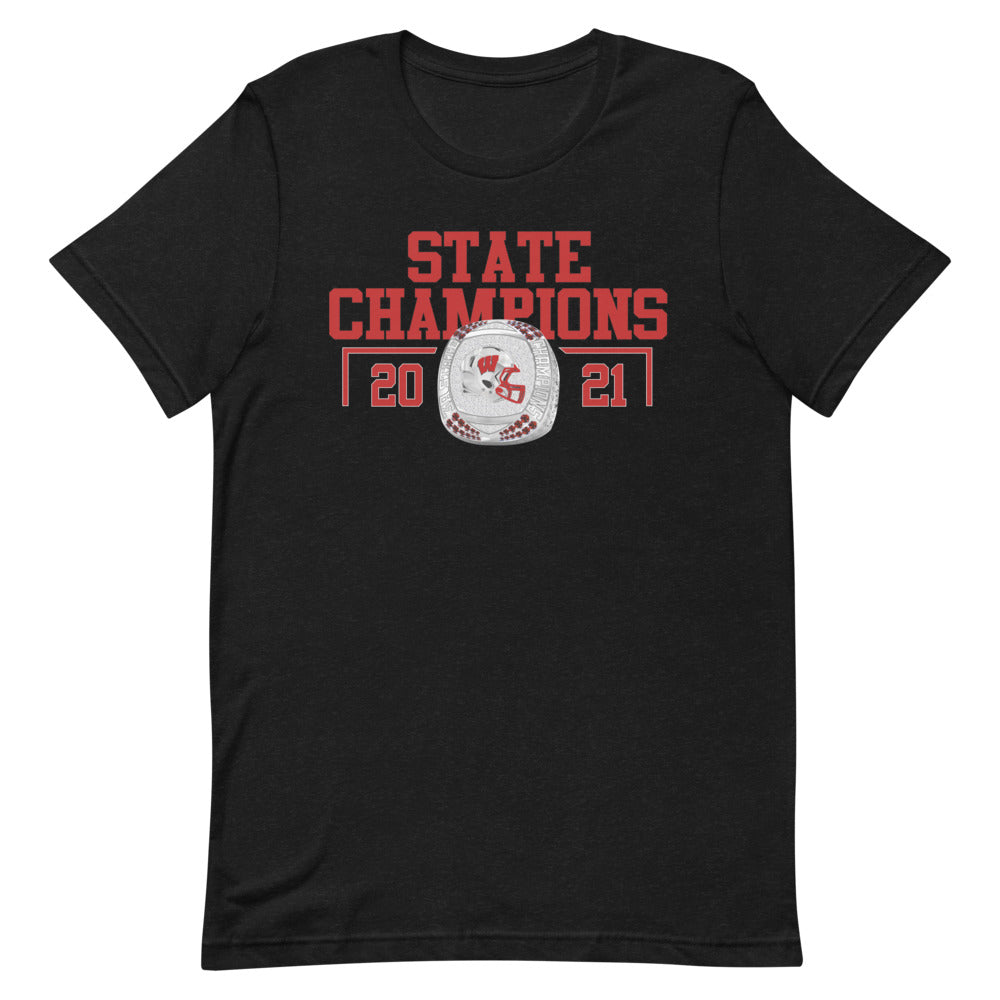 Weiser High School 2021 Football State Championship Ring Unisex t-shirt