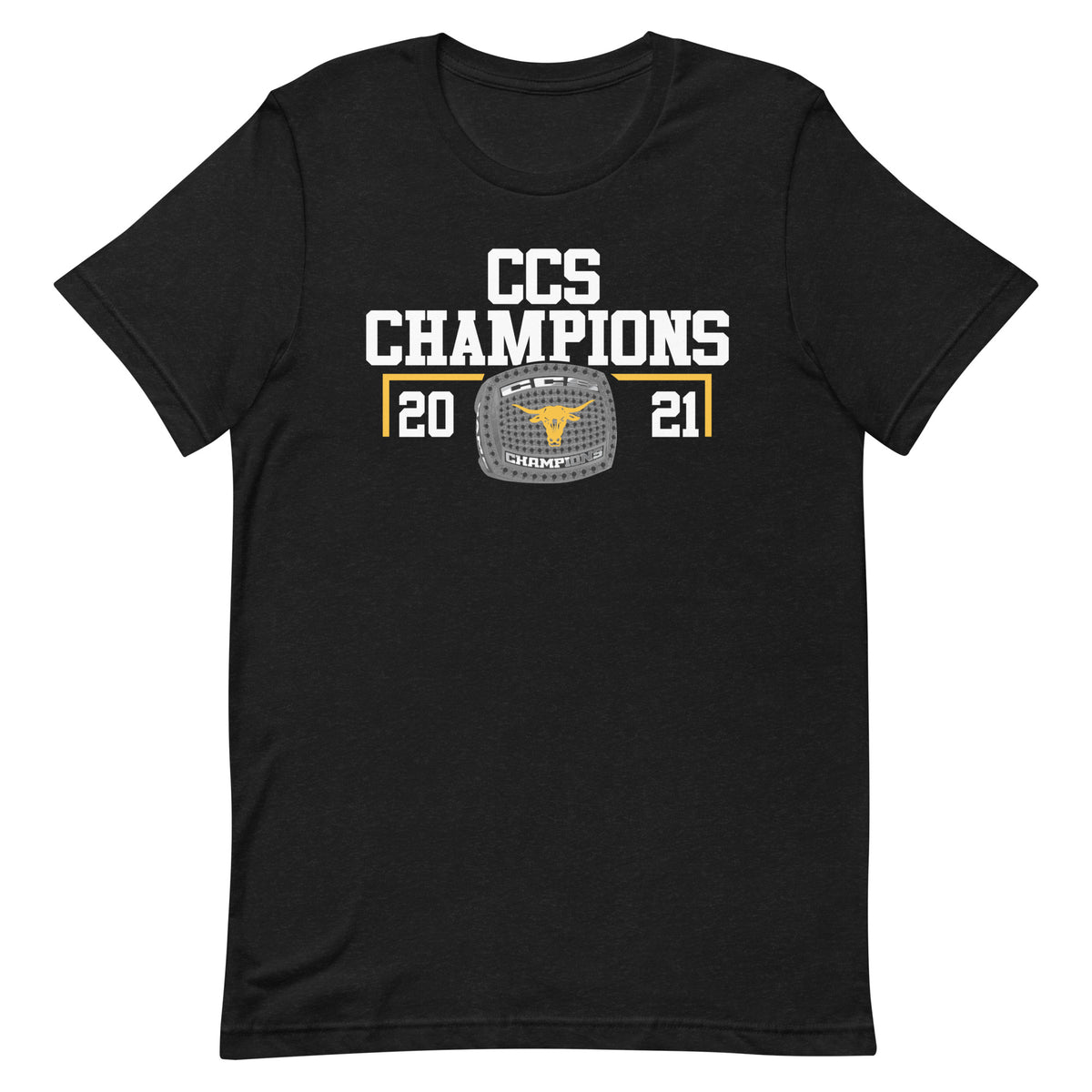Leigh High School 2021 Baseball CCS Championship Ring Unisex t-shirt