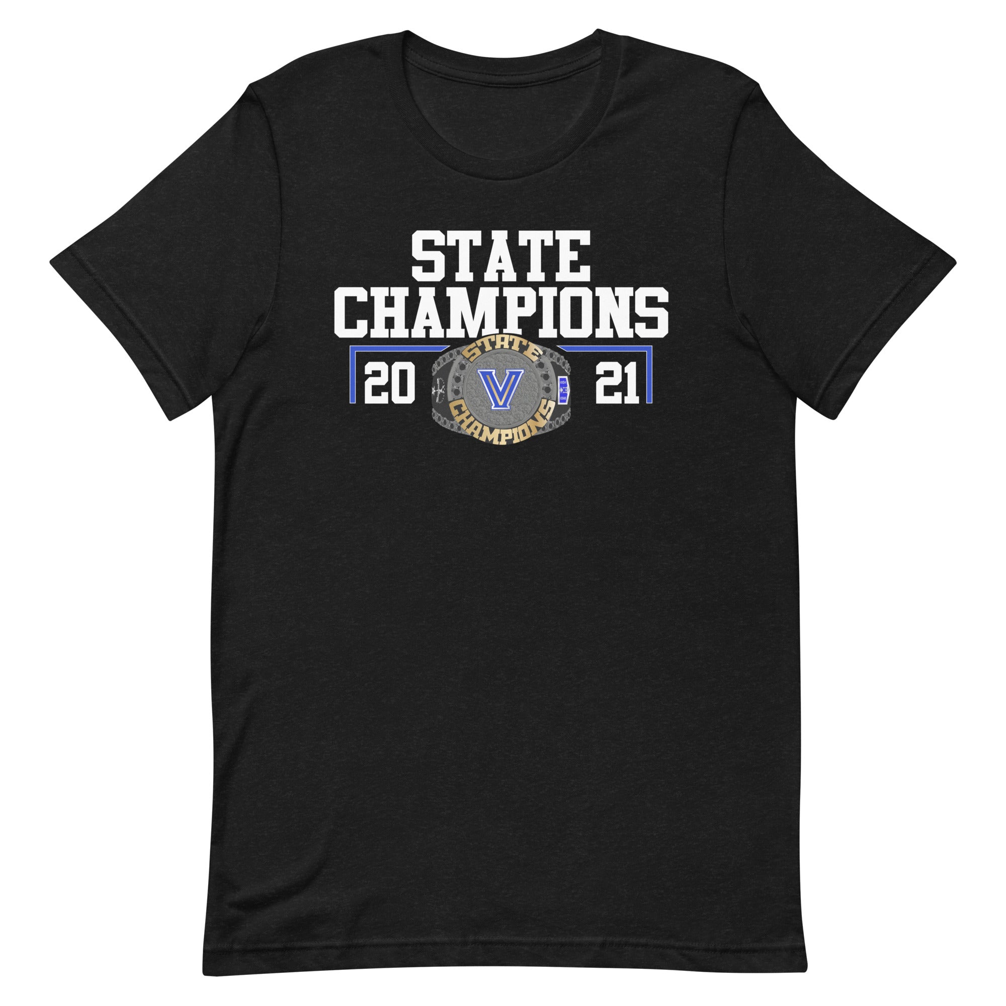 Valley View High School Cheer 2021 State Championship Ring Unisex t-shirt