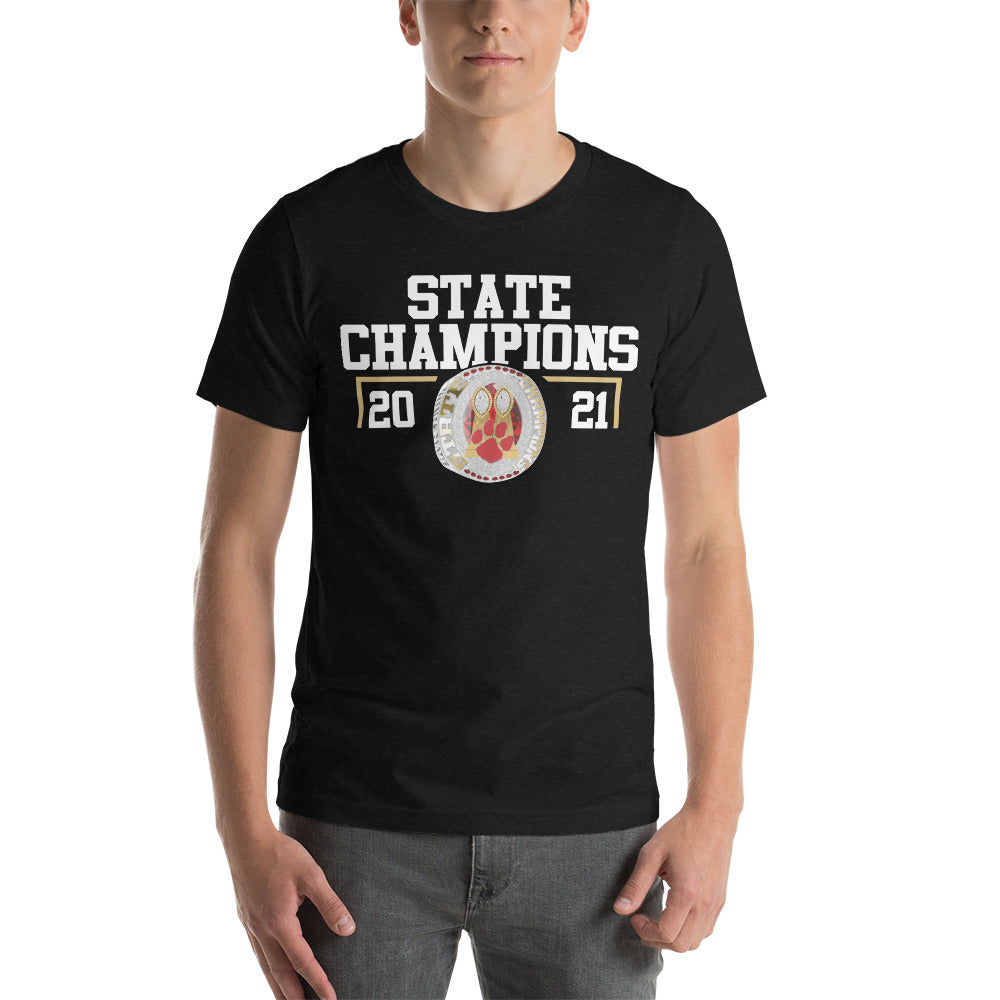 Beechwood High School 2021 State Championship Ring Unisex t-shirt