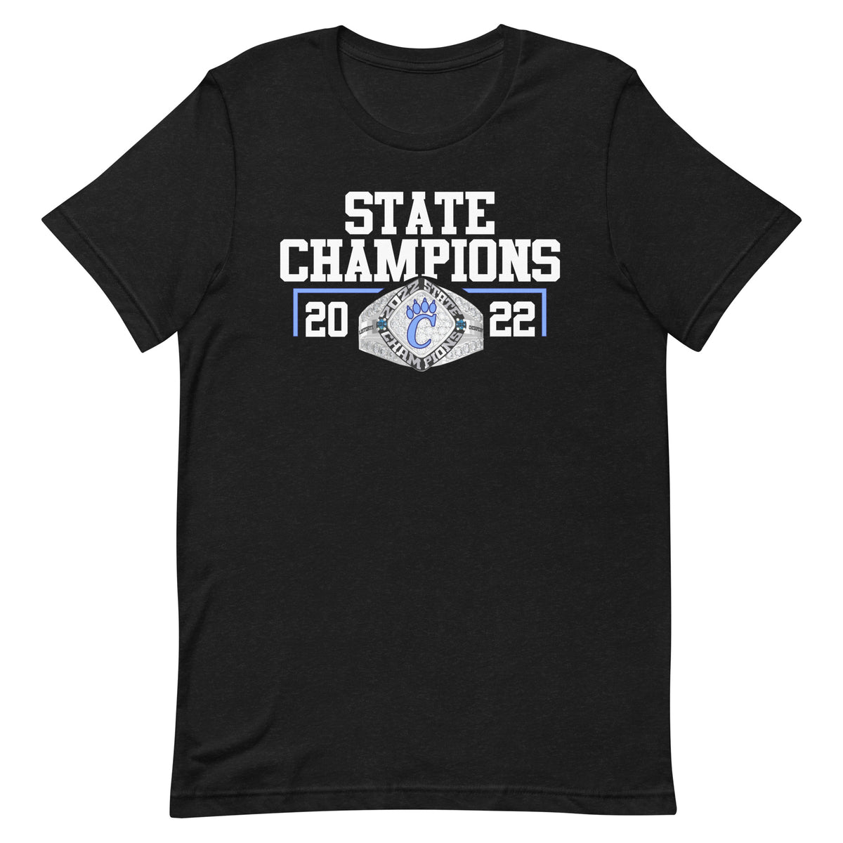 Chesapeake High School 2022 State Fashion Style Ring Unisex t-shirt