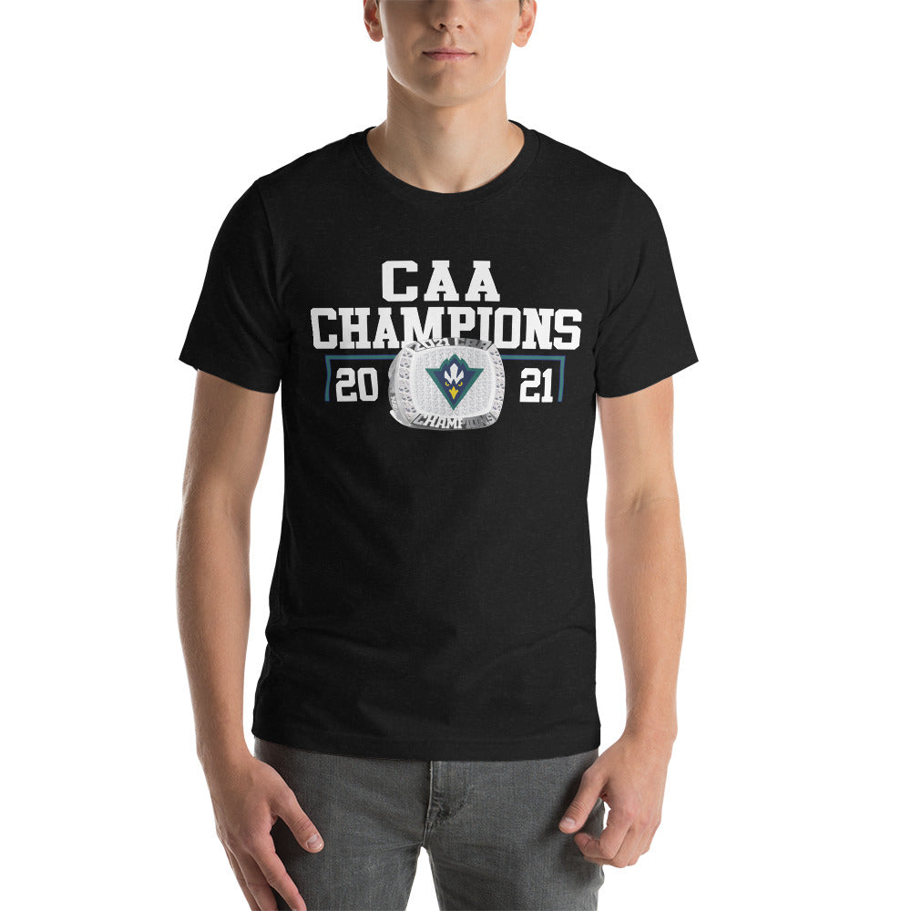 UNCW 2021 CAA Championship Ring  Unisex t-shirt