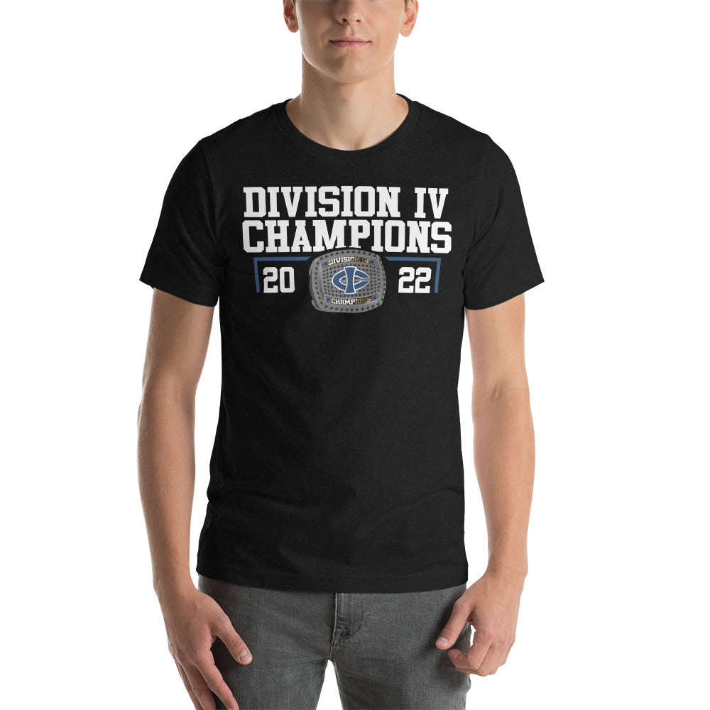 Iowa central Community College 2022 Division IV Championship Ring Unisex t-shirt