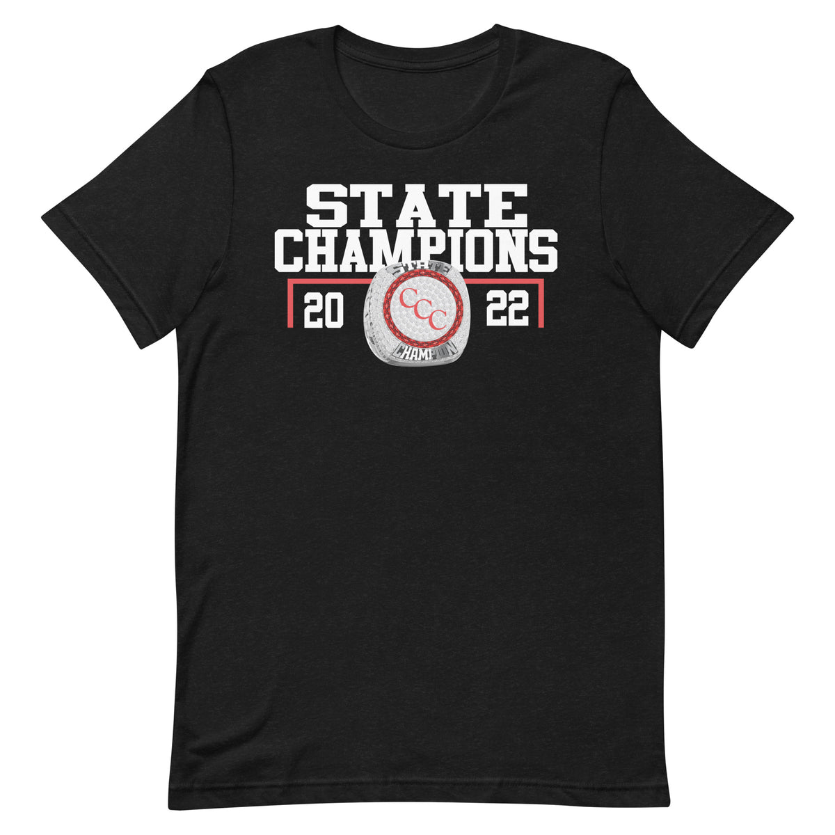 Clearwater Central Catholic High School 2022 State Championship Ring Unisex t-shirt