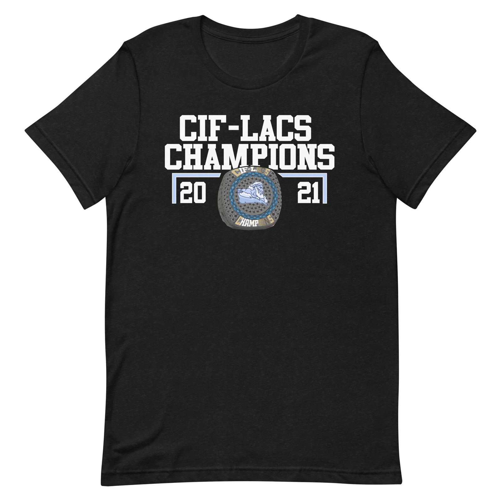 Alliance Marc & Eva Stern Math and Science School 2021 CIF-LACS Championship Ring Unisex t-shirt