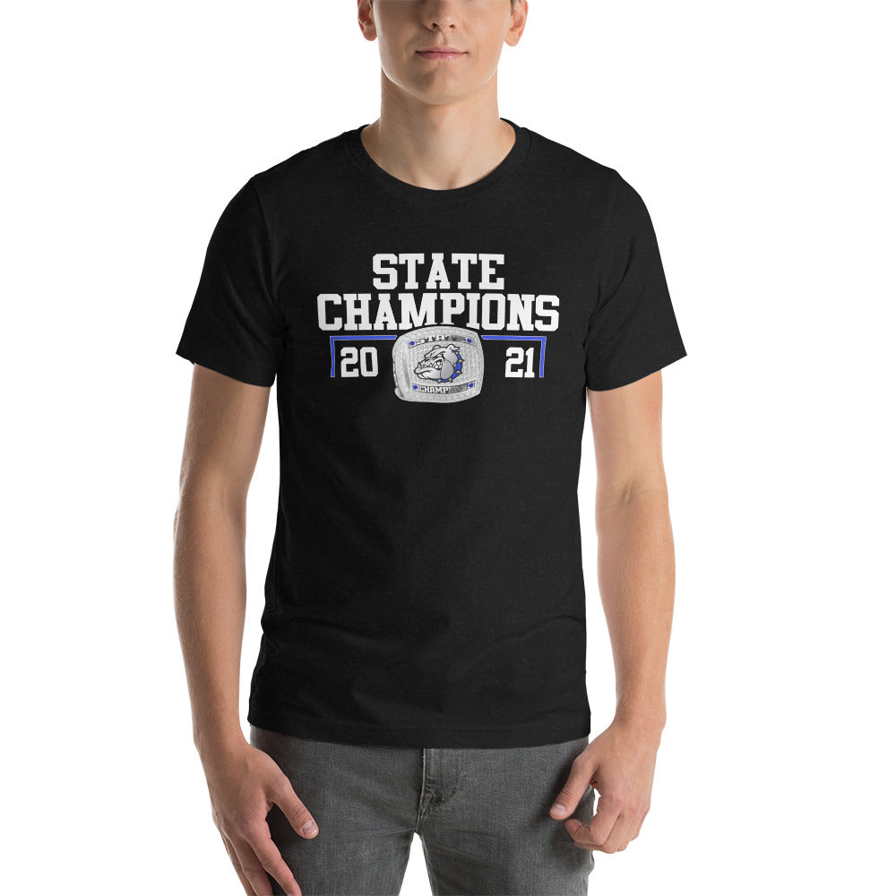 Strong High School 2021 Football State Championship Ring Unisex t-shirt